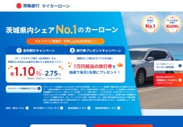 常陽銀行マイカーローン「JOYO車」